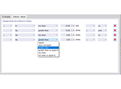 定义结果值的筛选条件