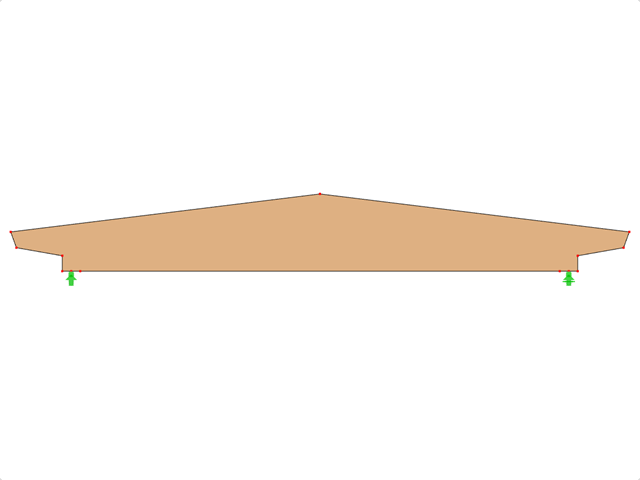 型号 ID 625 | GLB0304 | 层板胶合木梁 | 双变截面 | 对称 | 偏移变截面悬臂