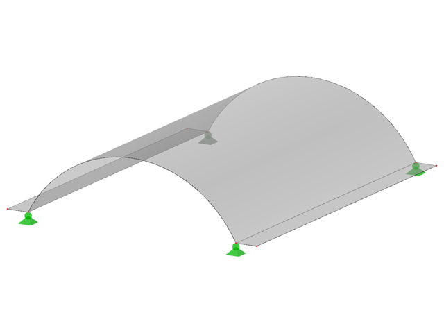 模型 ID 2024 | SHC021 | 筒形拱顶