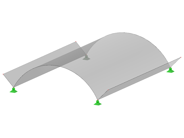 模型 ID 2027 | SHC022 | 筒形拱顶