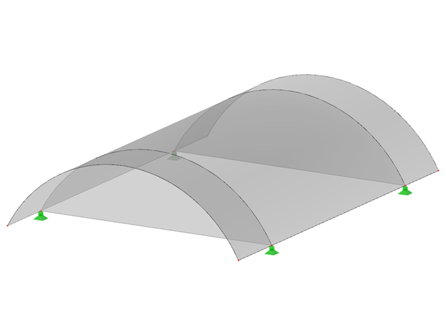 模型 ID 2031 | SHC026 | 筒形拱顶
