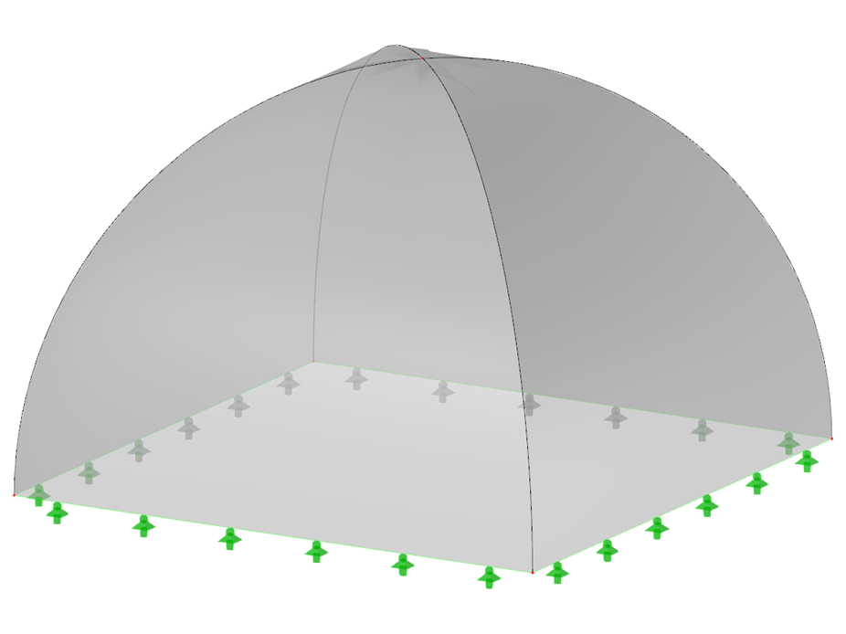 模型 ID 2050 | SHD006-a | 拱顶