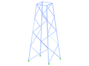 模型 ID 2090 | TSR012-b | 格构式塔架