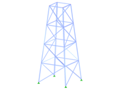 模型 ID 2092 | TSR013-b | 格构式塔架