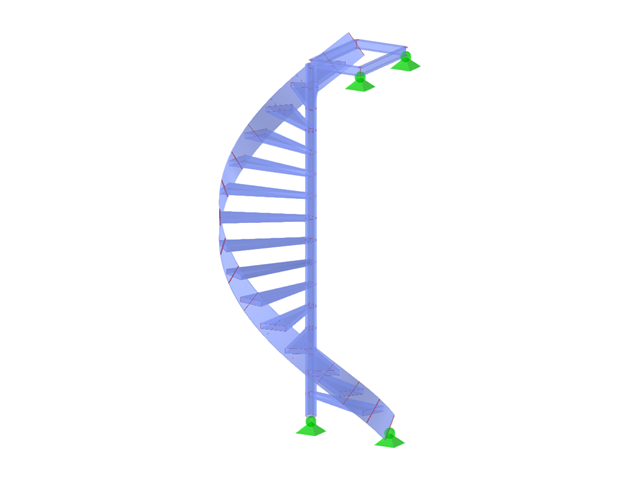 模型 ID 3091 | STS026-crv-a | 楼梯 | 螺旋 l 右上