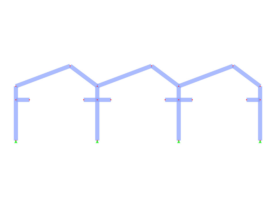模型ID 3297 | F3B007 | 三跨框架