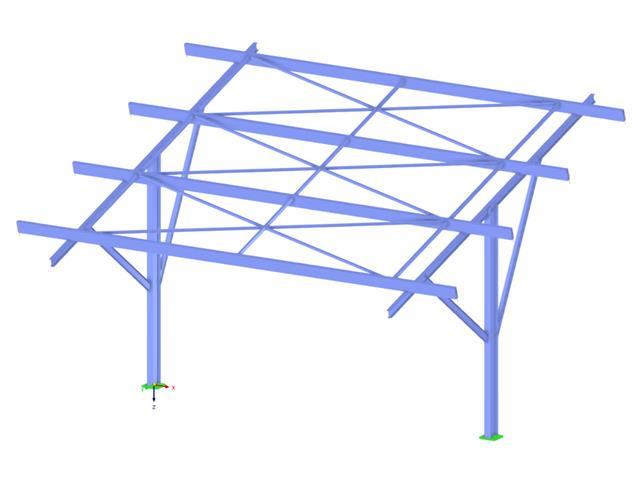 钢结构遮阳棚