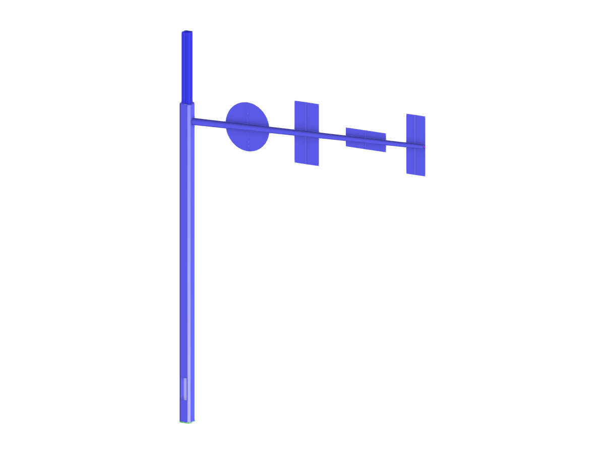 型号 003997 | 柱子带孔路灯