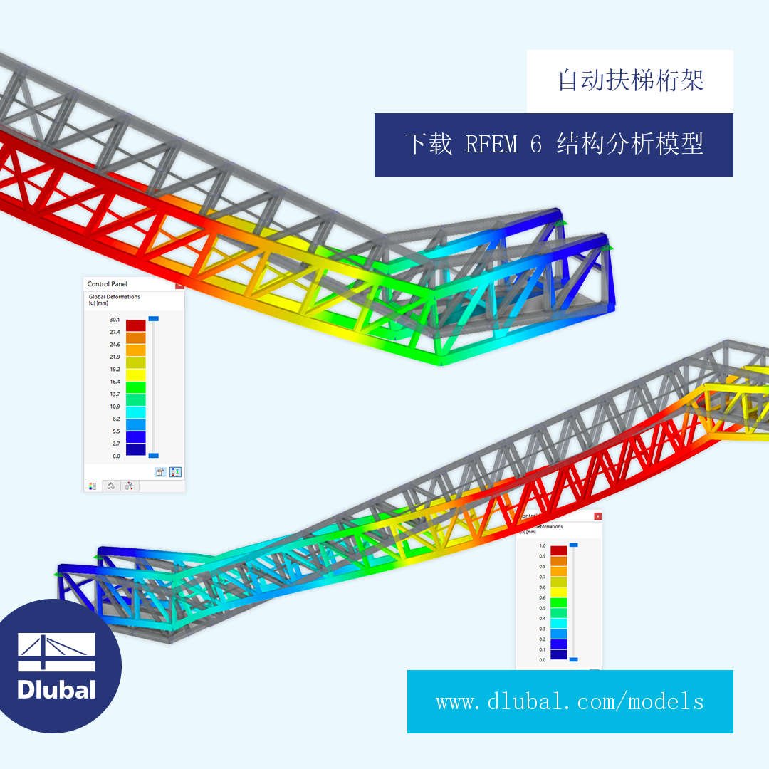自动扶梯的桁架结构