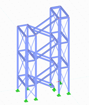 楼梯塔模型