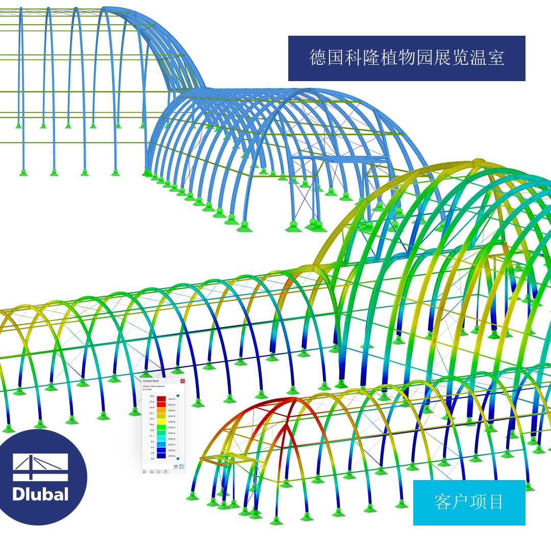 德国科隆植物园展览温室