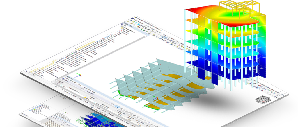 横幅 | RFEM 6 的反应谱分析模块