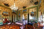 葡萄牙洛可可风格起居室，Palácio Nacional de Queluz