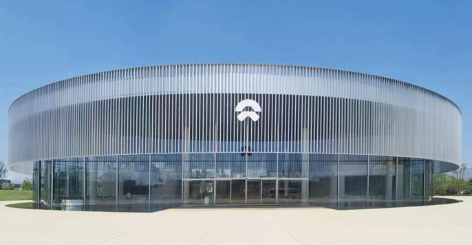 合肥新桥蔚来中心幕墙