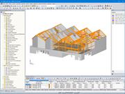Quai M 音乐厅模型 (© LCA Construction Bois)