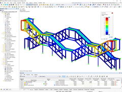 RFEM 中木结构变形分析