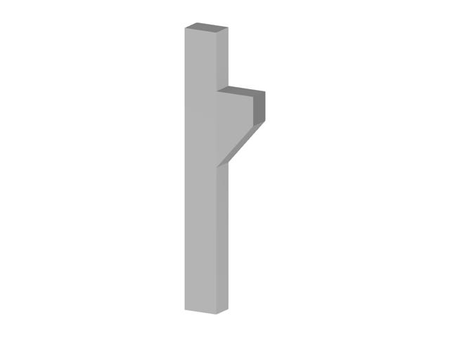 模型 004511 | 带支架的柱子