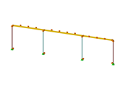 模型 004631 | 无缺陷的门式刚架