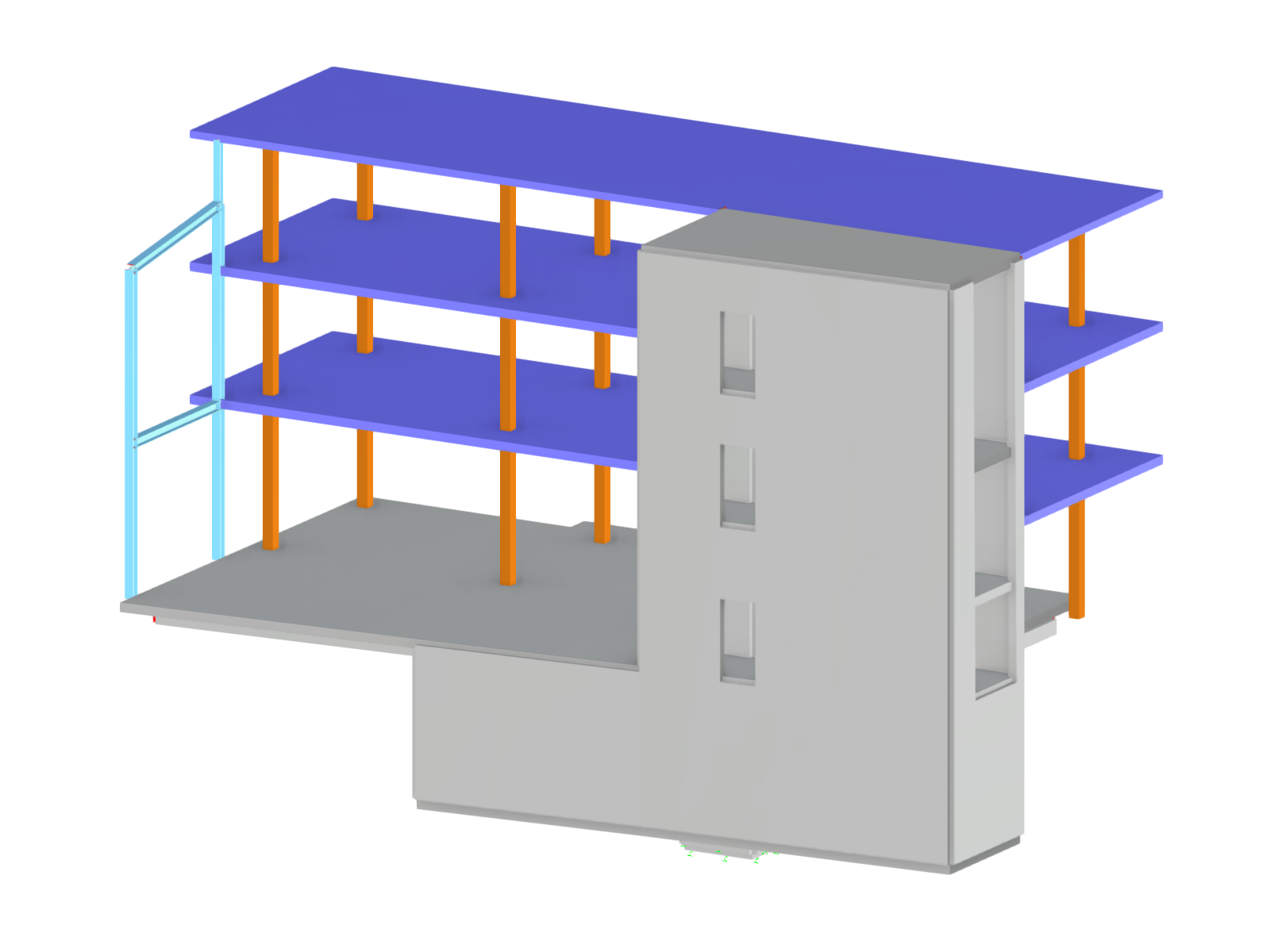 型号 004707 | Municipal Utilities Kirchheim sub Teck 的办公楼