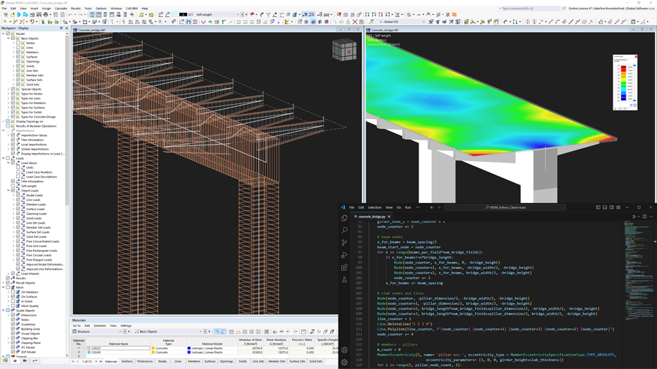 RFEM 6 中的网络服务和 API