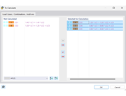 选择应力-应变分析的荷载组合