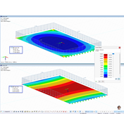 上下表面单向板的应力