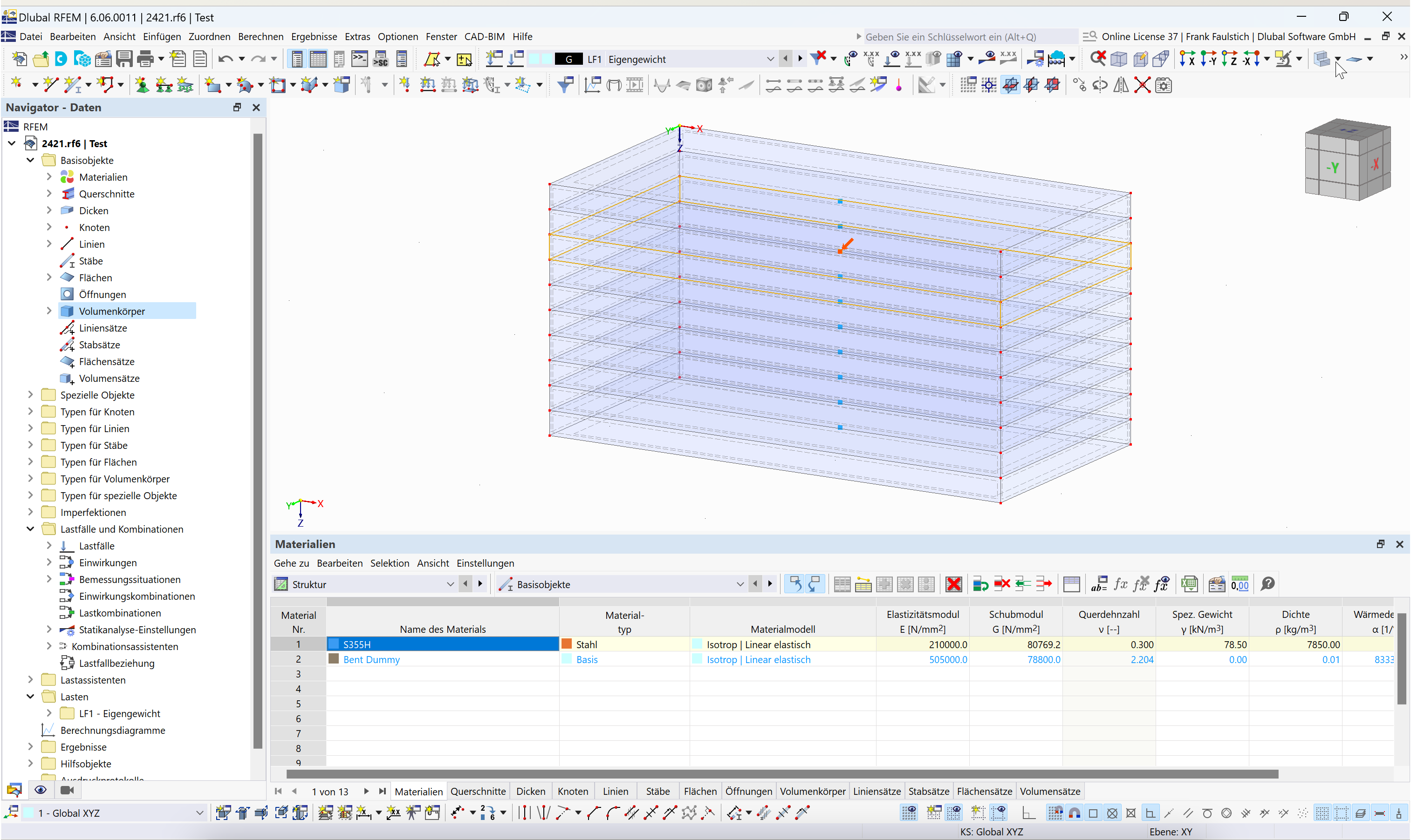 FAQ 005547 | 如何在 RFEM 6 中查找具有特定编号的实体？