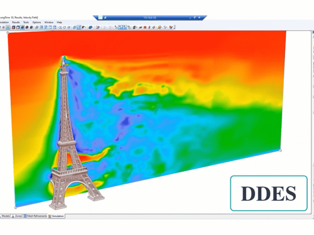 湍流CFD建模： URANS vs DDES for Wind