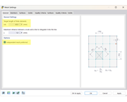 通过网格设置建模的悬臂的屈曲形状显示