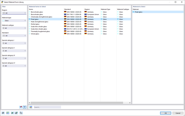 玻璃材料库｜玻璃和薄膜材料选择