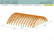 Vista del progetto architettonico della nuova sede dei laboratori DICEA dell'Università di Firenze.