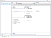 RFEM 6 材料设置用于结构分析中的玻璃结构建模。