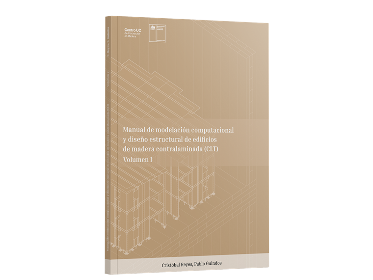 《正交胶合木计算机建模与结构设计手册》的封面，涵盖理论基础和实际案例。