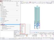 RFEM 6 界面显示各种文件导入选项，实现无缝集成。